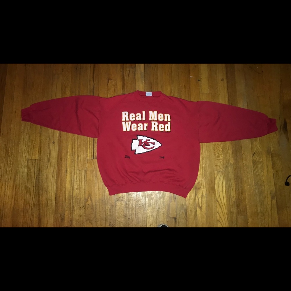 Vintage 1991 Kansas City Chiefs Sweatshirt Size XL